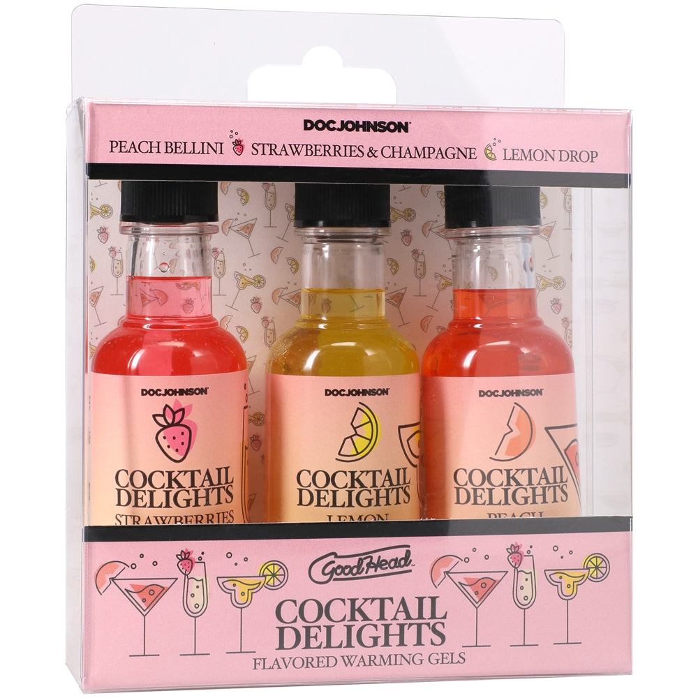 Goodhead Cocktail Delights 3pk 2 oz. | 782421095192 | Available at EroticWarehouse.com
