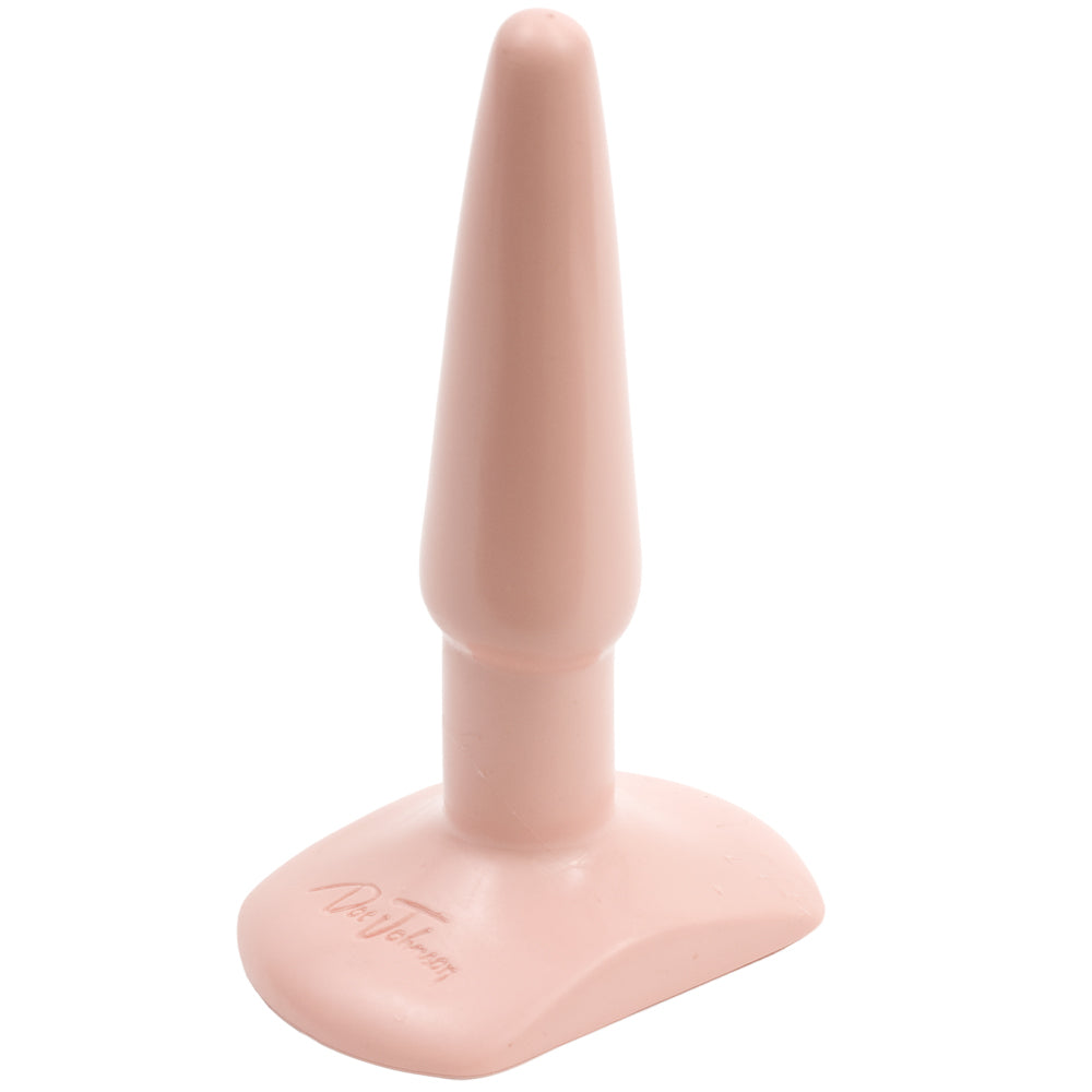 Classic Butt Plug - Smooth - Small White | 782421109806 | Available at EroticWarehouse.com