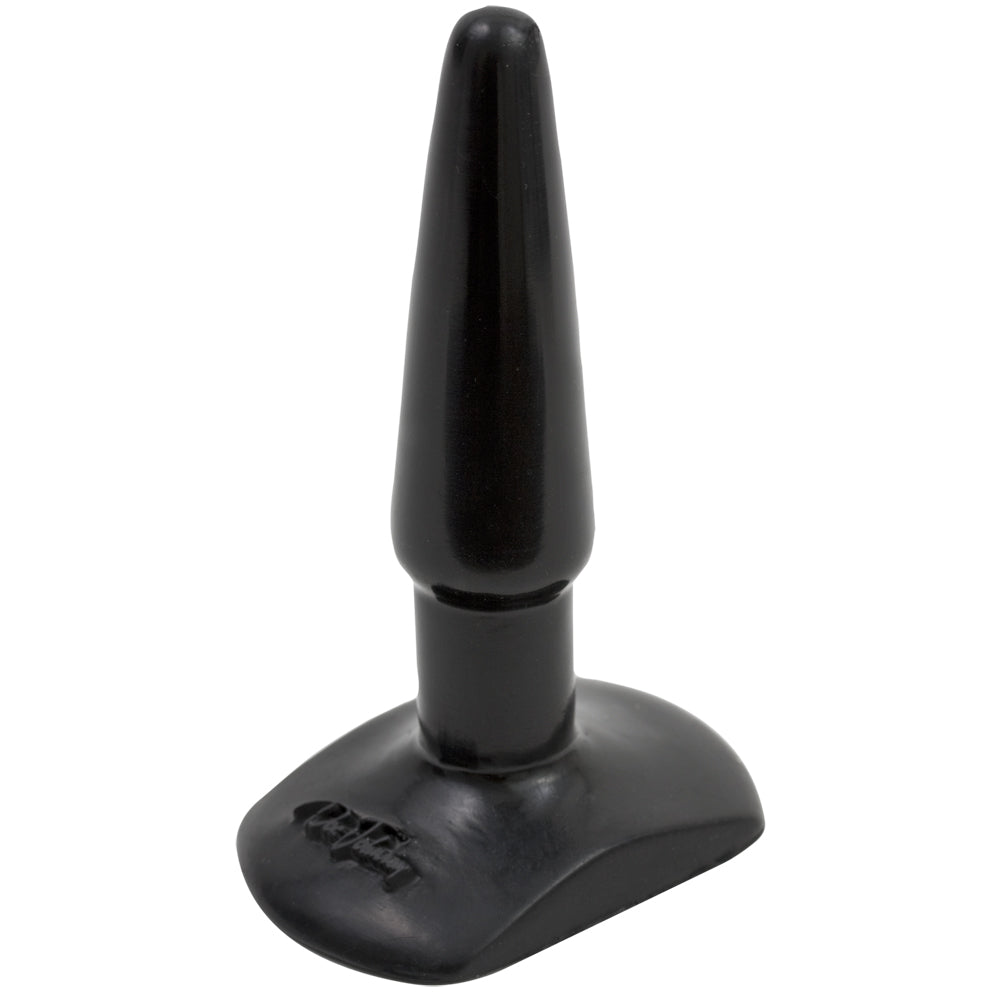 Classic Butt Plug - Smooth - Small Black | 782421110406 | Available at EroticWarehouse.com