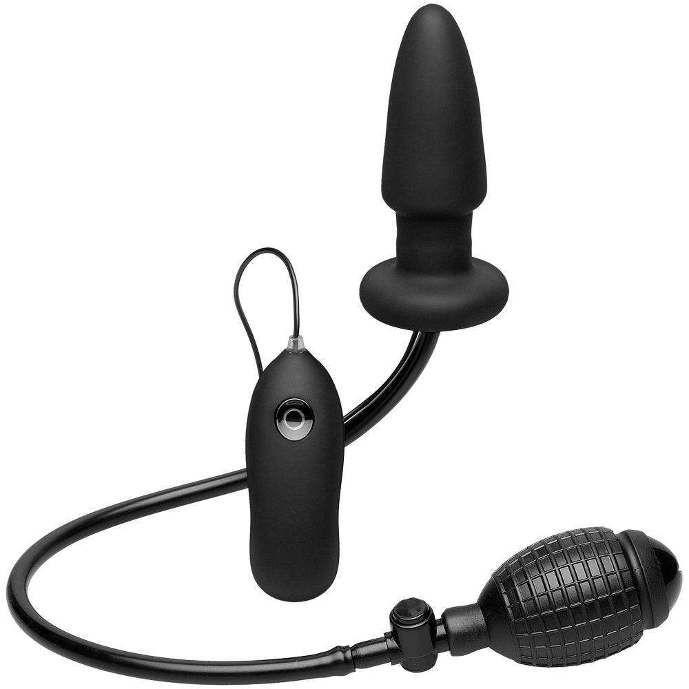 Deluxe Wonder - Butt Plug Black | 782421442903 | Available at EroticWarehouse.com