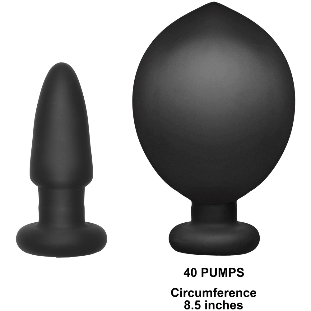 Deluxe Wonder - Butt Plug Black | 782421442903 | Available at EroticWarehouse.com