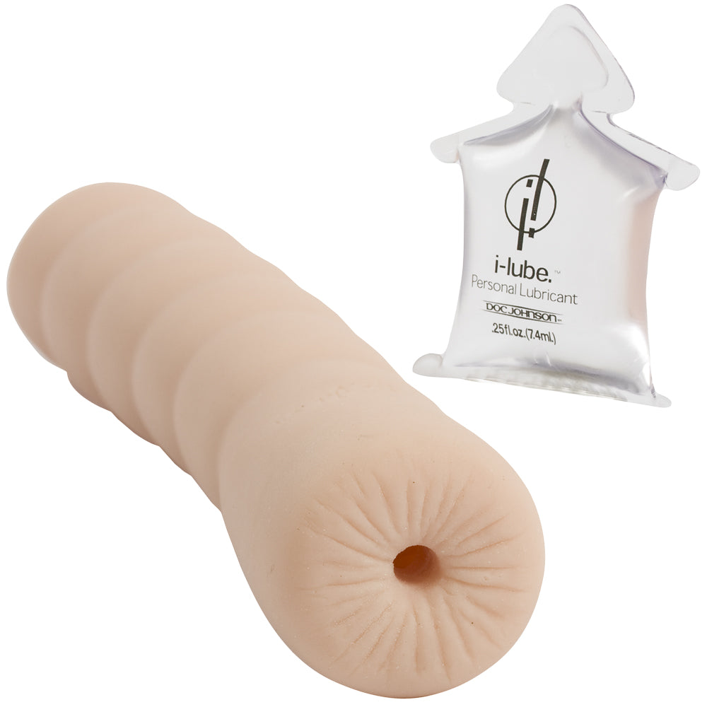 ULTRASKYN Quickie To Go - Ass - Vanilla | 782421554507 | Available at EroticWarehouse.com