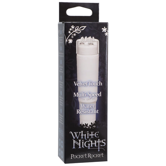 White Nights - Pocket Rocket White | 782421671211 | Available at EroticWarehouse.com
