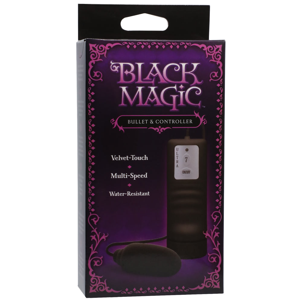 Black Magic - Bullet & Controller Black | 782421970918 | Available at EroticWarehouse.com