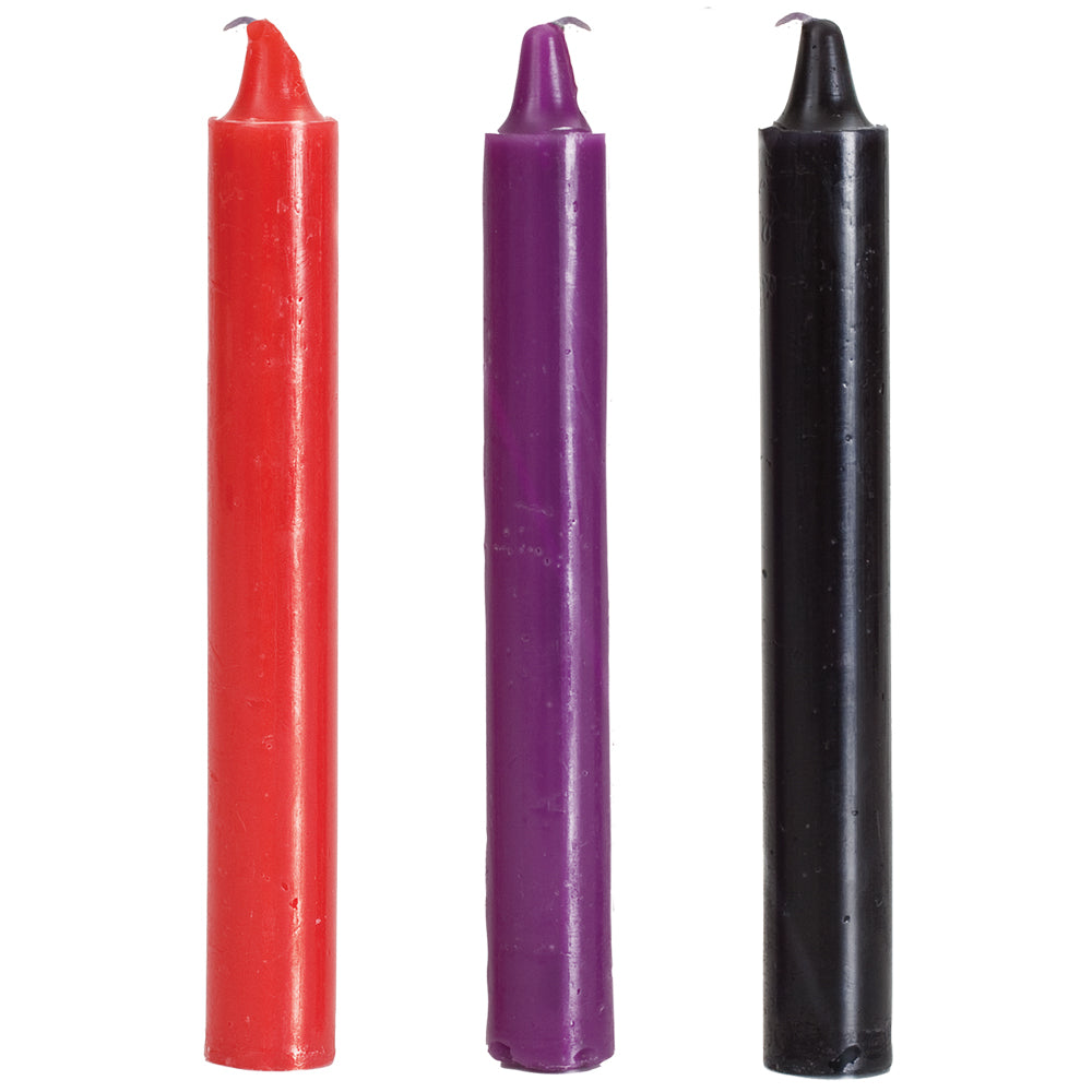Drip Candles, Set Of 3 (1 Each) | 782421998516 | Available at EroticWarehouse.com