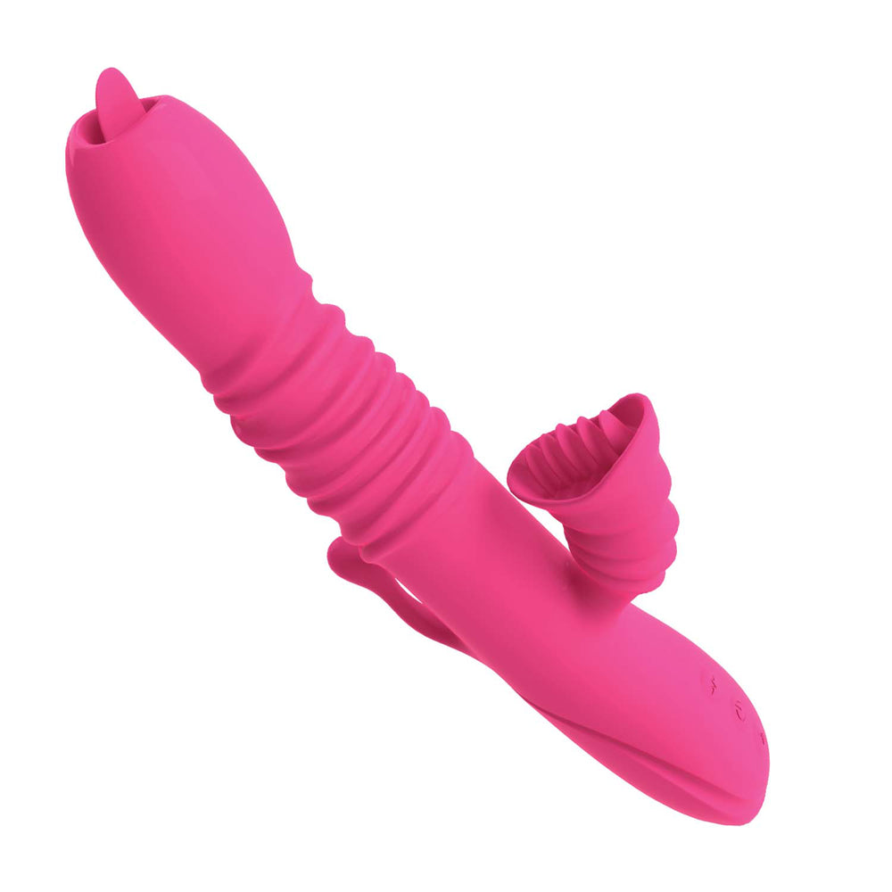 Passion Dual Massager Heat Up Pink | 782631031119 | Available at EroticWarehouse.com