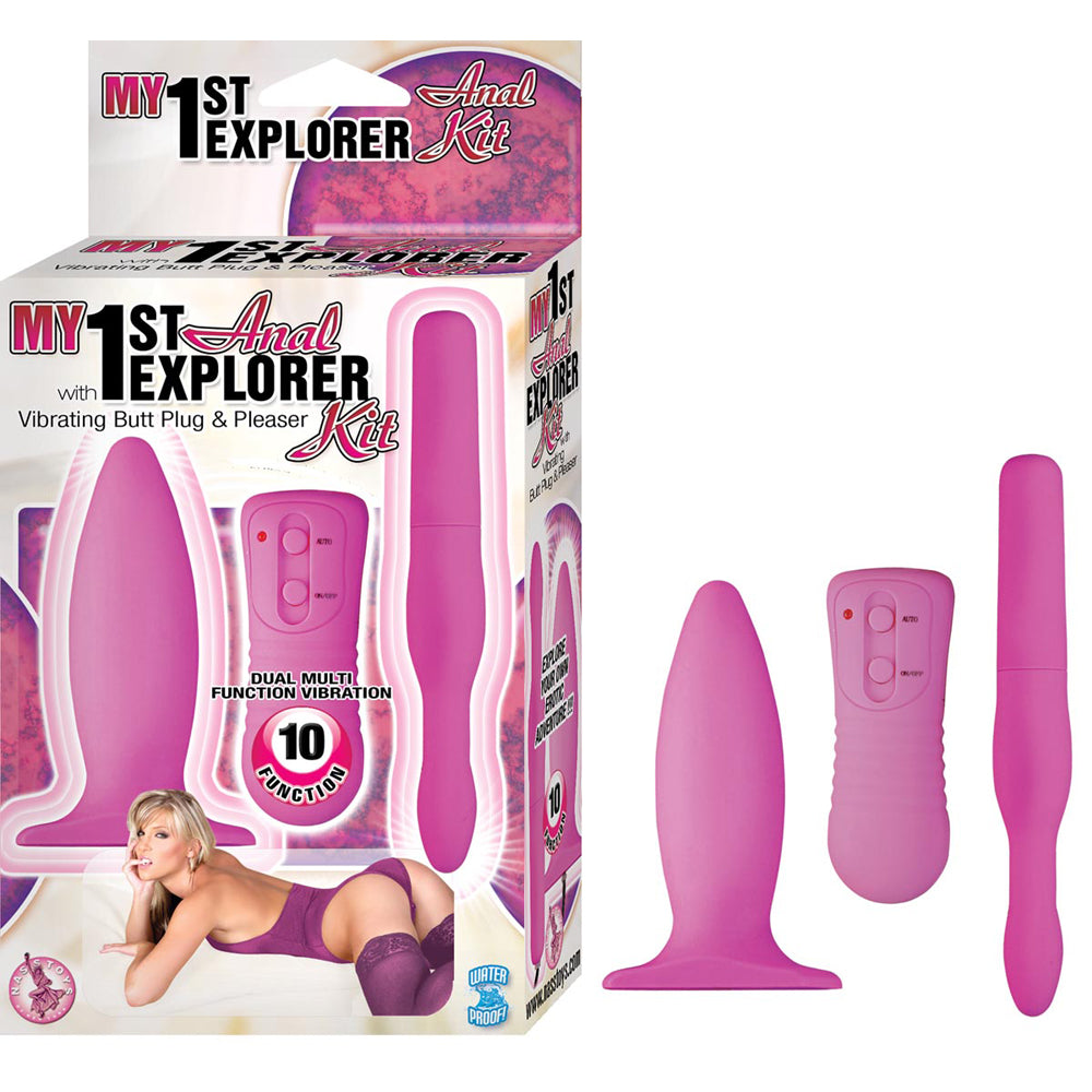 My 1St Anal Explorer Kit Pink | 782631236613 | Available at EroticWarehouse.com