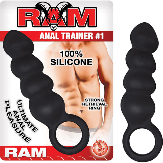 Ram Anal Trainer #1 Black | 782631251029 | Available at EroticWarehouse.com