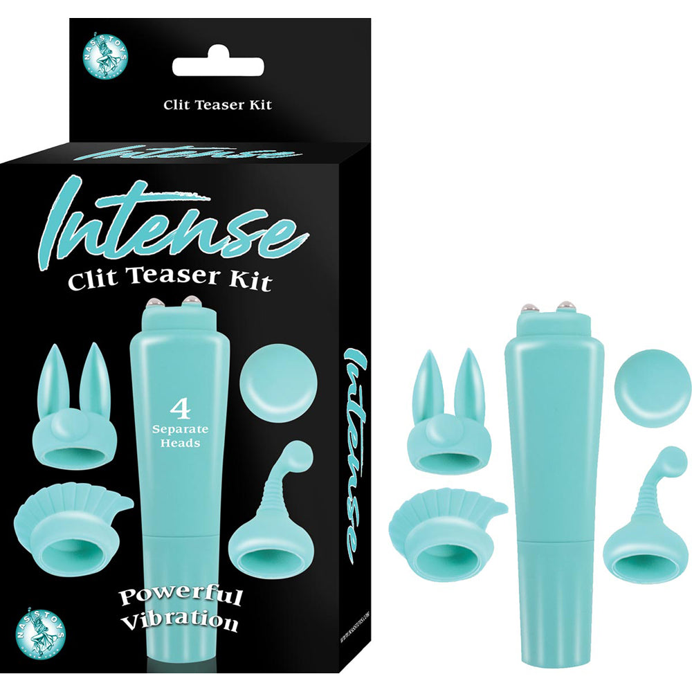 Intense Clit Teaser Kit Aqua | 782631289718 | Available at EroticWarehouse.com