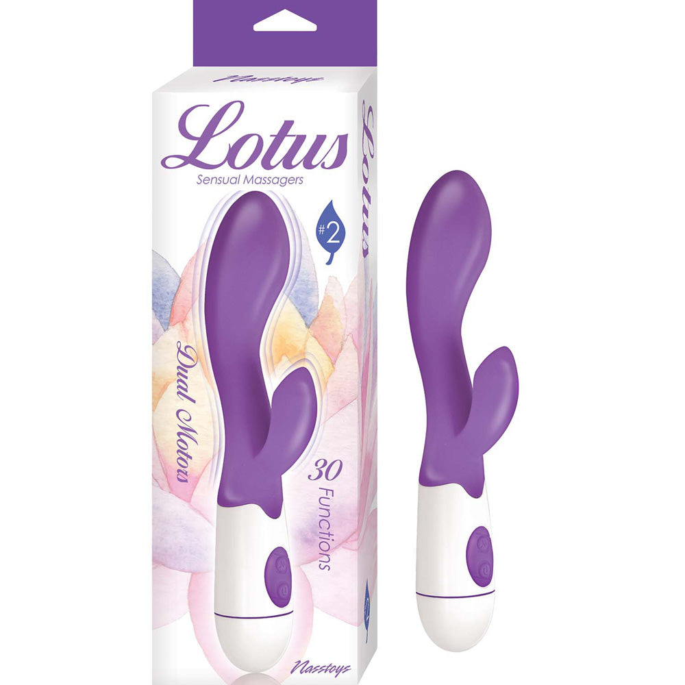 Lotus Sensual Massagers #2 Purple | 782631301526 | Available at EroticWarehouse.com