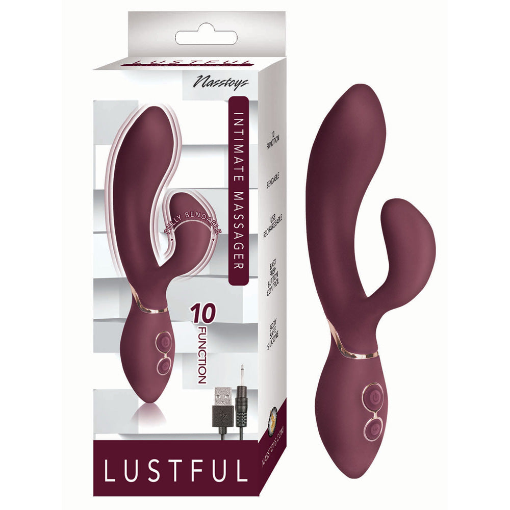 Lustful Intimate Massager Eggplant | 782631302004 | Available at EroticWarehouse.com