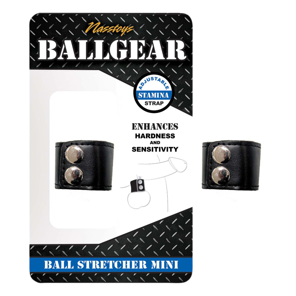 Ballgear Ball Stretcher Mini Black | 782631303605 | Available at EroticWarehouse.com