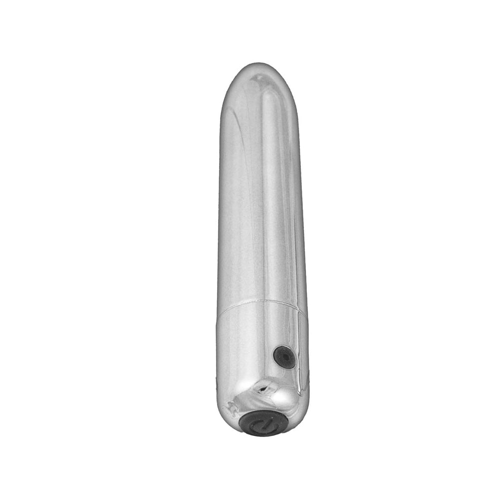 Exciter Multi Function Bullet Vibe Silver | 782631308112 | Available at EroticWarehouse.com