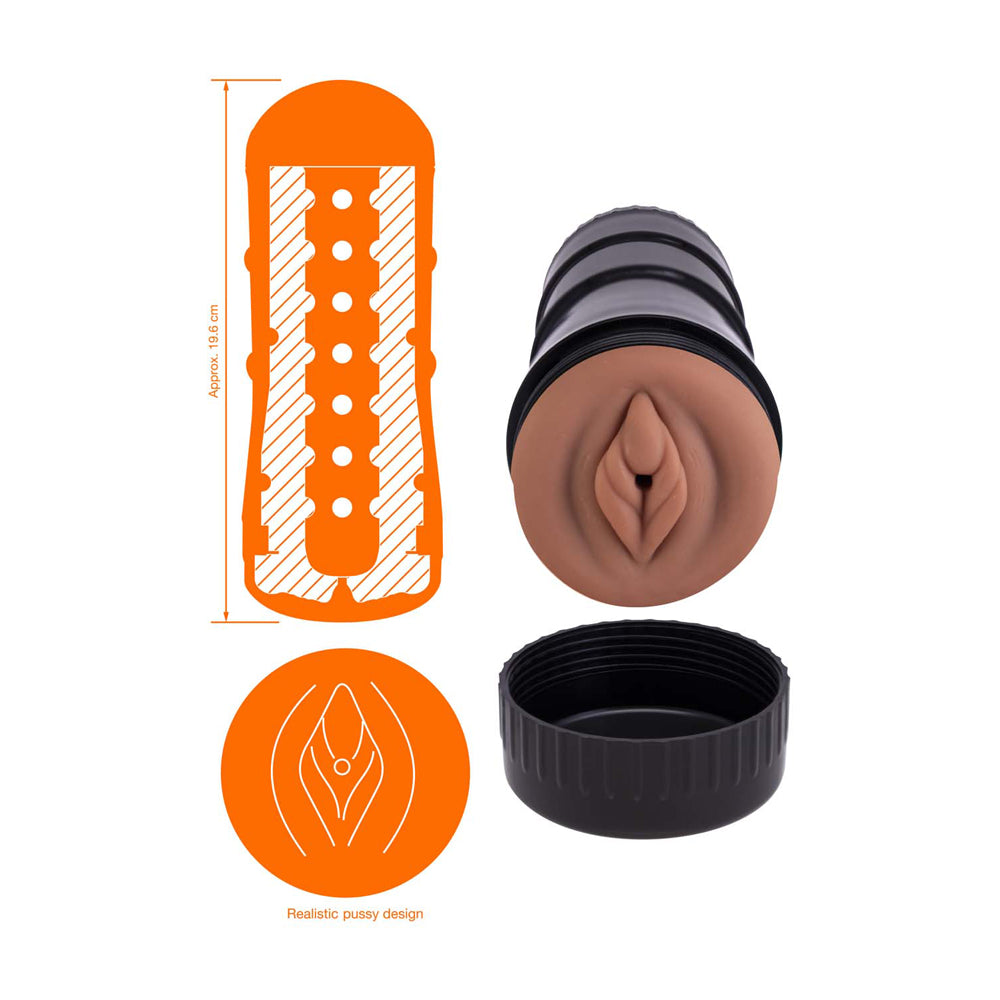 Dee Lite Hand Pussy Light Brown | 782631308211 | Available at EroticWarehouse.com