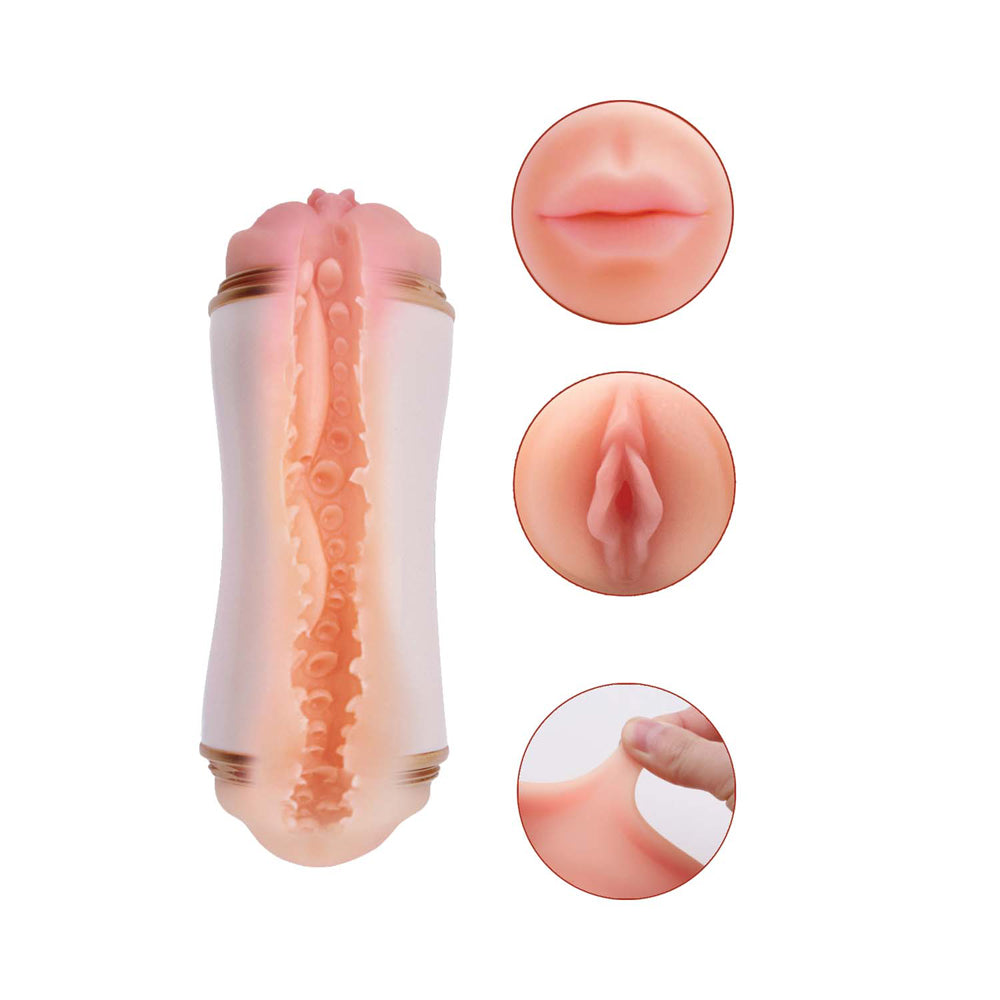 Dream Lite Double Delight White | 782631309003 | Available at EroticWarehouse.com