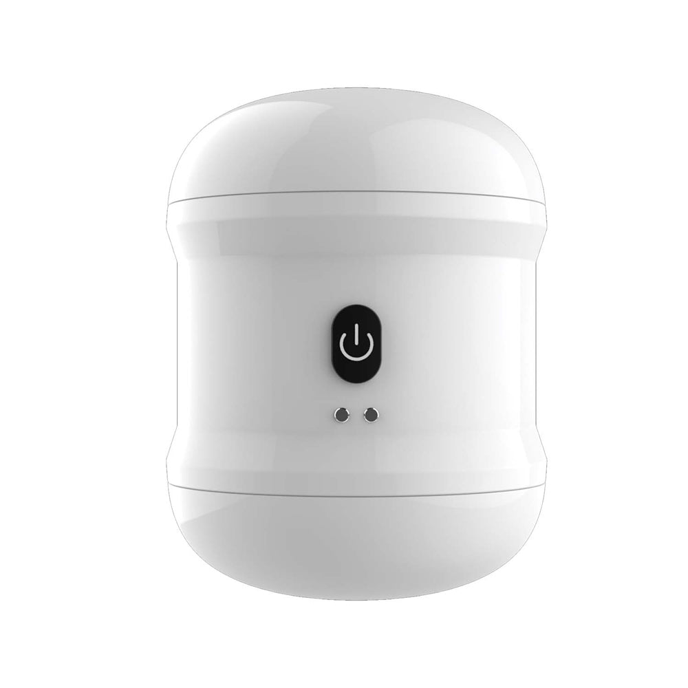 Dynamo Vibrating Masturbator Cup White | 782631310610 | Available at EroticWarehouse.com