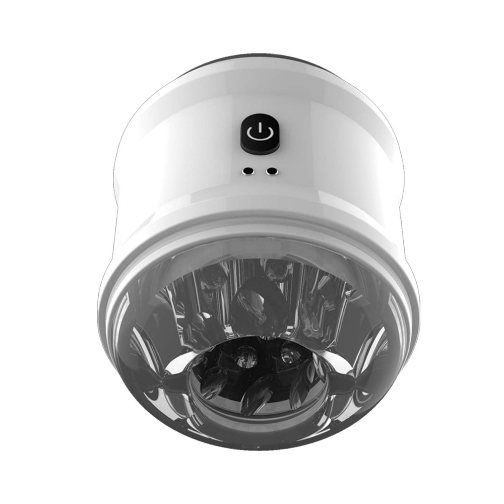 Dynamo Vibrating Masturbator Cup White | 782631310610 | Available at EroticWarehouse.com