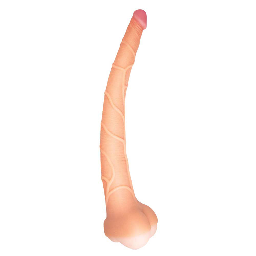 Realcocks Masturbator 14" 3 In 1 Masturbator White | 782631312201 | Available at EroticWarehouse.com