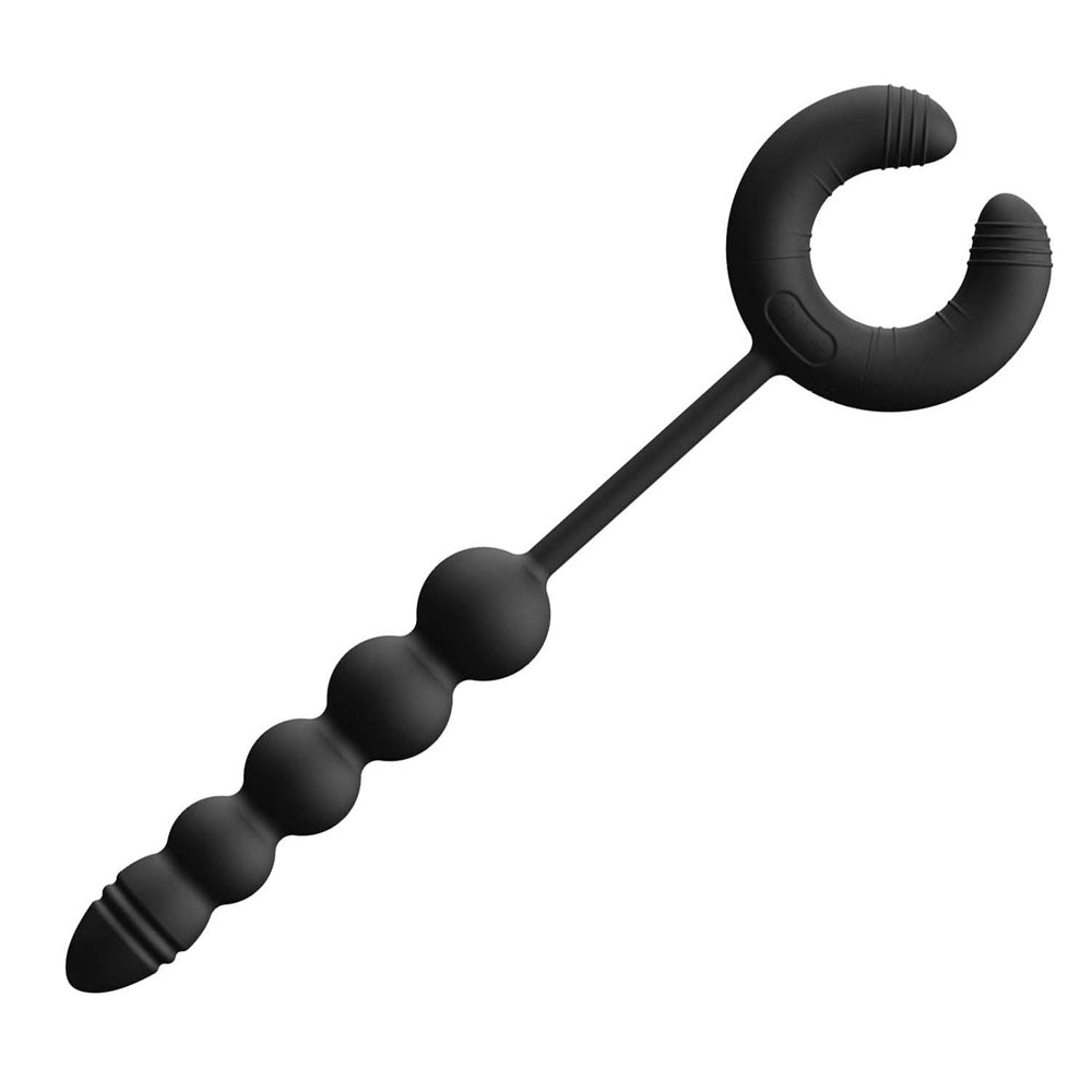 Atomic Dual Exciter Black | 782631312706 | Available at EroticWarehouse.com