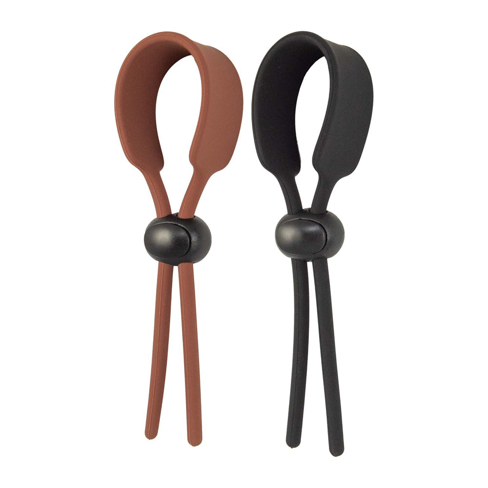 Cock Loops Brown & Black | 782631312904 | Available at EroticWarehouse.com