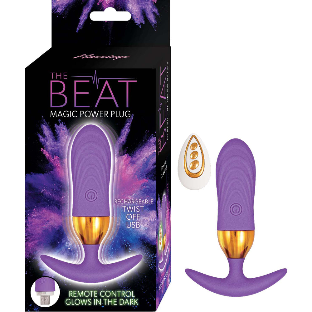 The Beat Magic Power Plug Purple | 782631315226 | Available at EroticWarehouse.com