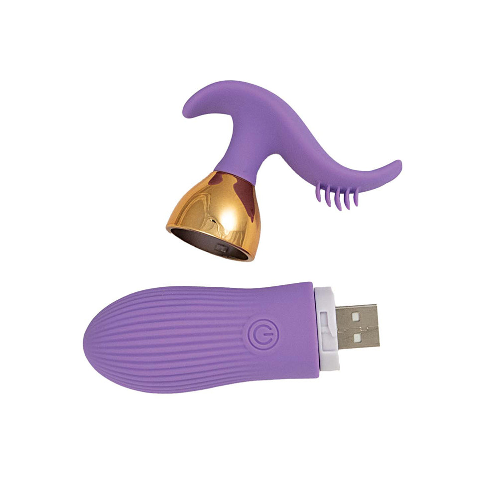 The Beat Magic Tickler Plug Purple | 782631315424 | Available at EroticWarehouse.com