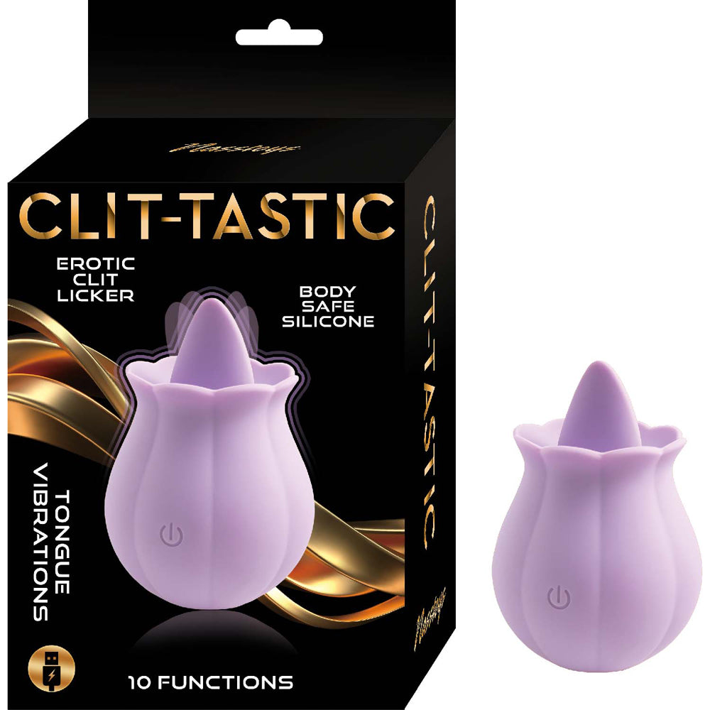 Clit Tastic Erotic Clit Licker Lavender | 782631316025 | Available at EroticWarehouse.com