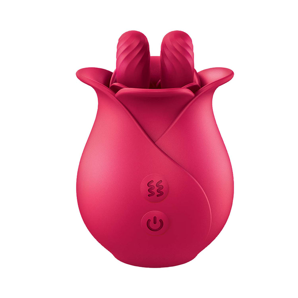 Clit-Tastic Tulip Finger Massager Red | 782631316216 | Available at EroticWarehouse.com