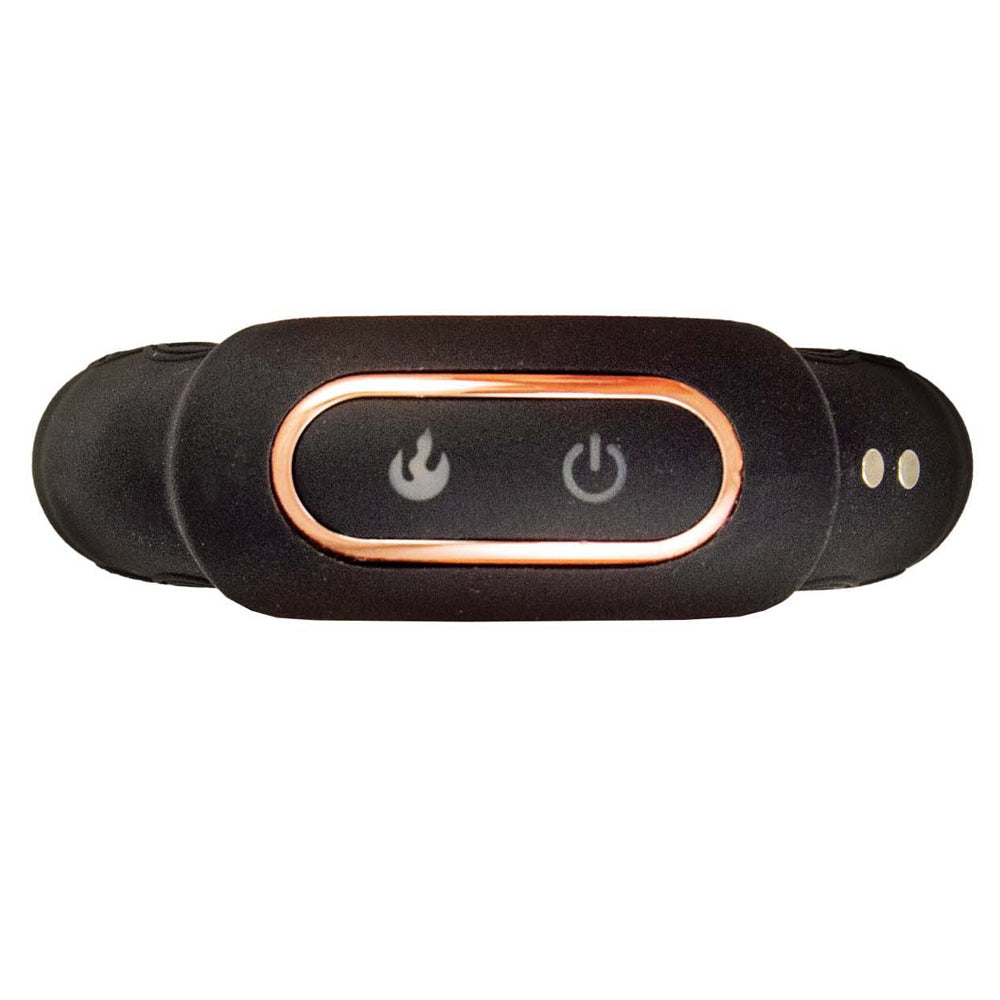 Cockpower Heat Up Cock Ring Black | 782631316902 | Available at EroticWarehouse.com