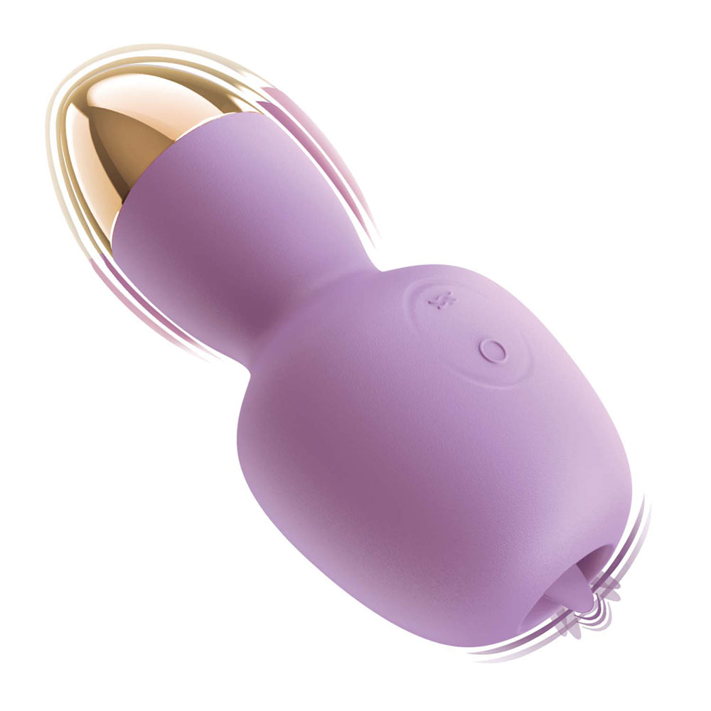 Clit-Tastic Intense Dual Massager Lavender | 782631317121 | Available at EroticWarehouse.com