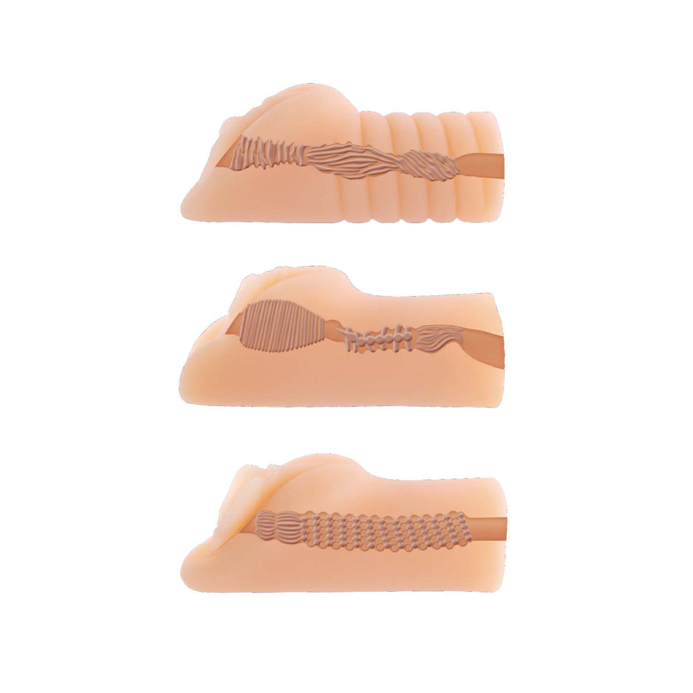 Always Horny Masturbators 3 Pack Pocket Size Strokers White | 782631317800 | Available at EroticWarehouse.com