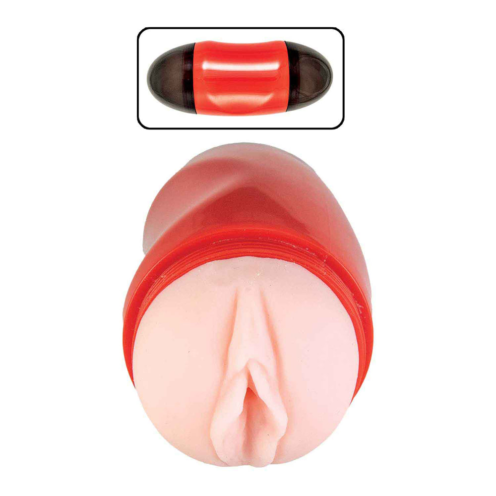 Delite Two Ways Mouth & Vagina Whte | 782631317909 | Available at EroticWarehouse.com