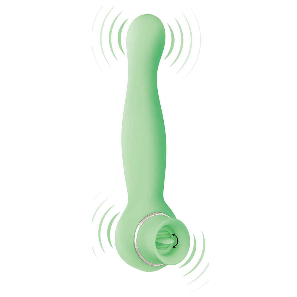 Blaze Lucious Licker Vibe Mint | 782631319224 | Available at EroticWarehouse.com