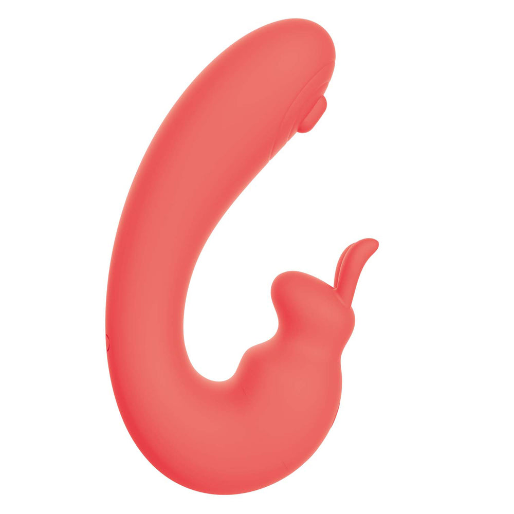 Blaze Bunny Thumper Vibe Coral | 782631319415 | Available at EroticWarehouse.com