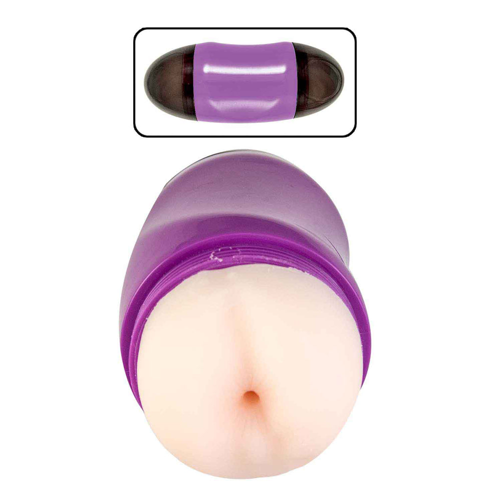 Delite Two Ways Vagina & Ass White | 782631319804 | Available at EroticWarehouse.com