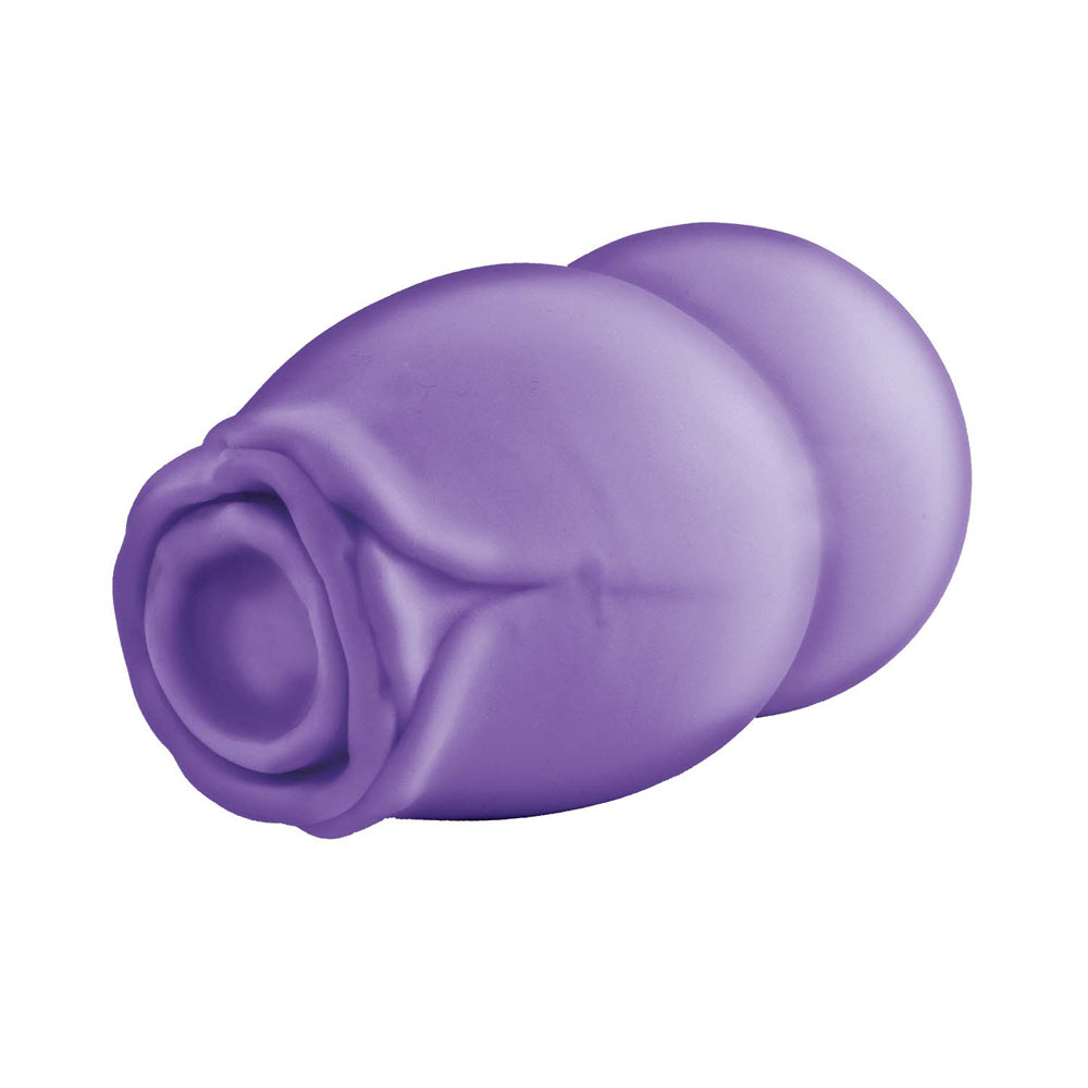 Delite Heated Rose Masturbator Purple | 782631320022 | Available at EroticWarehouse.com