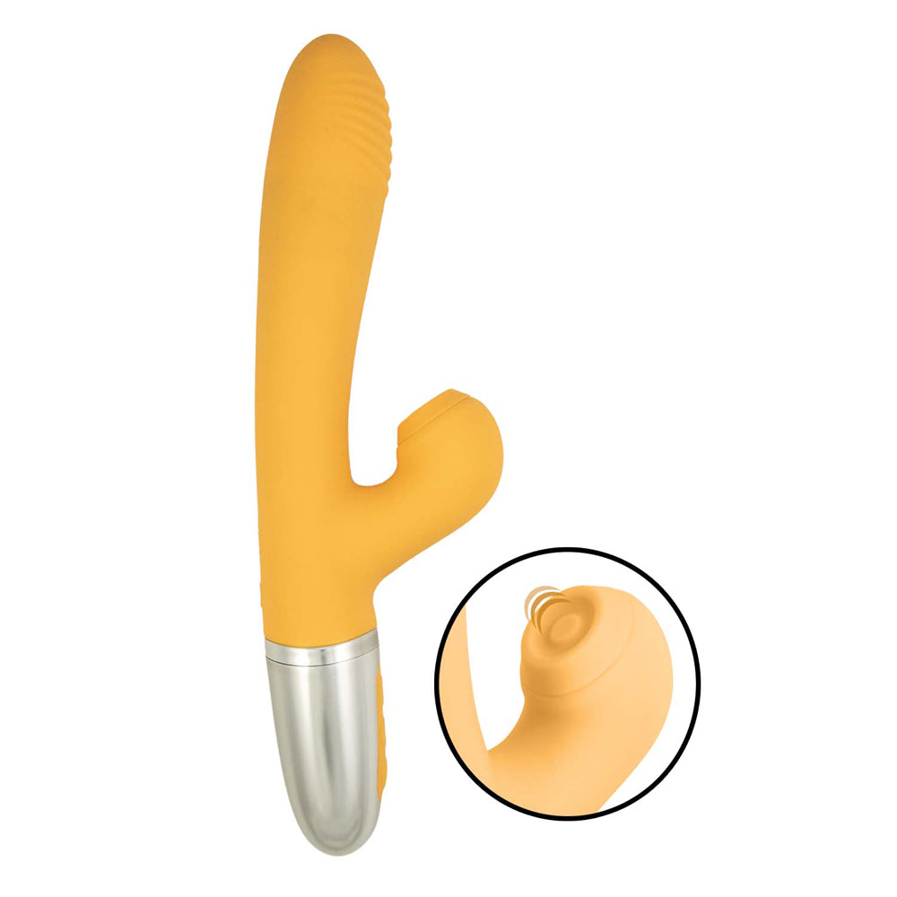 Goddess Tapping Thruster Yellow | 782631321418 | Available at EroticWarehouse.com