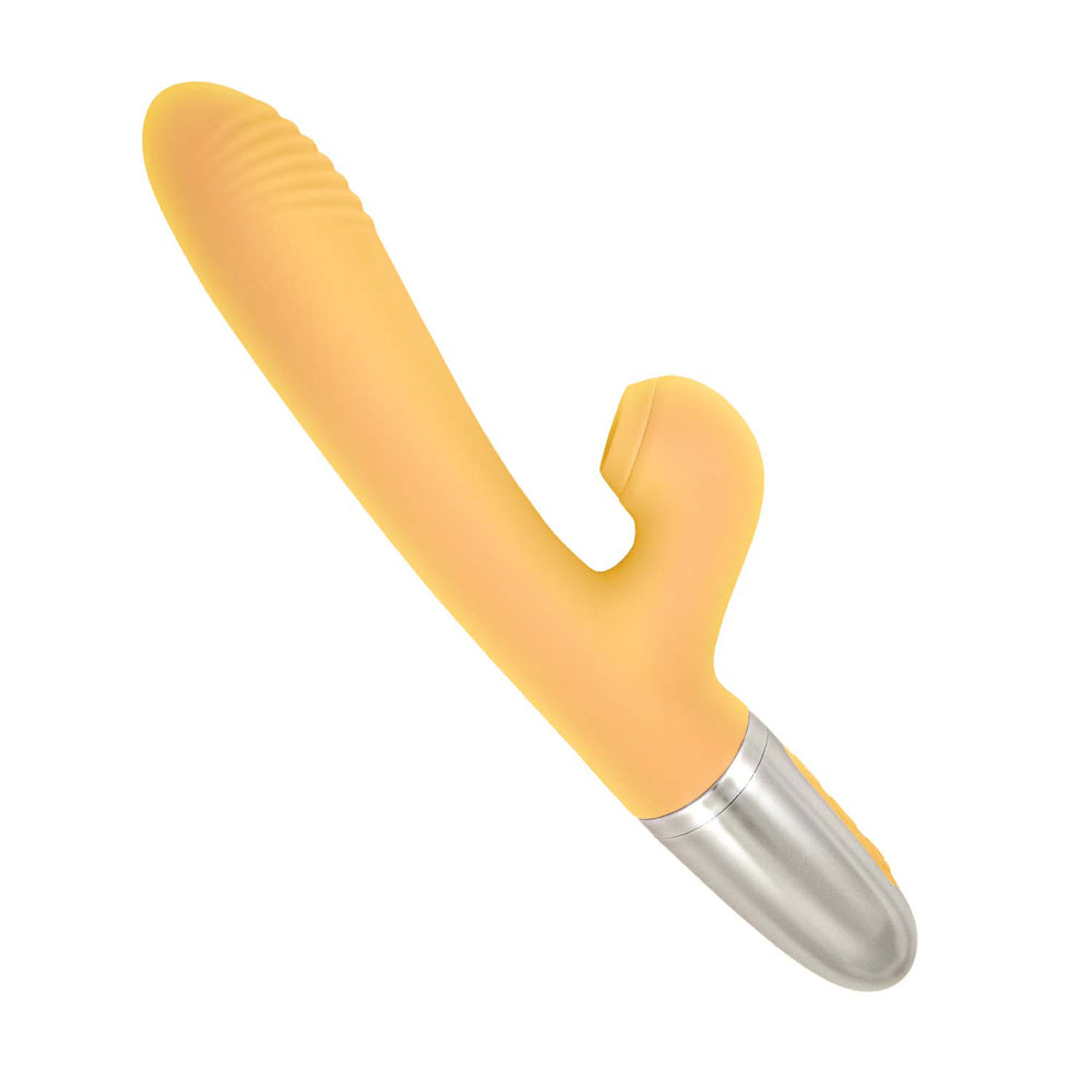 Goddess Tapping Thruster Yellow | 782631321418 | Available at EroticWarehouse.com