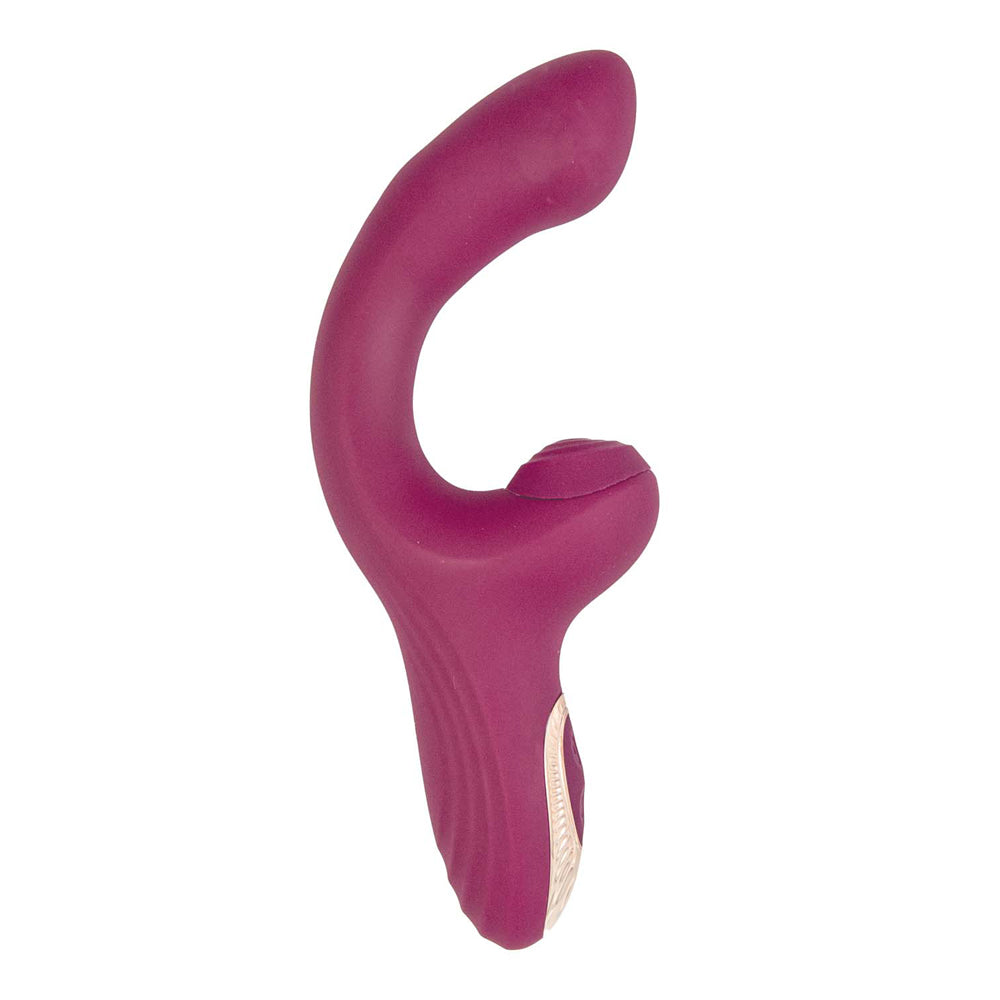 Blaze Heat-Up Thumper Massager Eggplant | 782631322316 | Available at EroticWarehouse.com