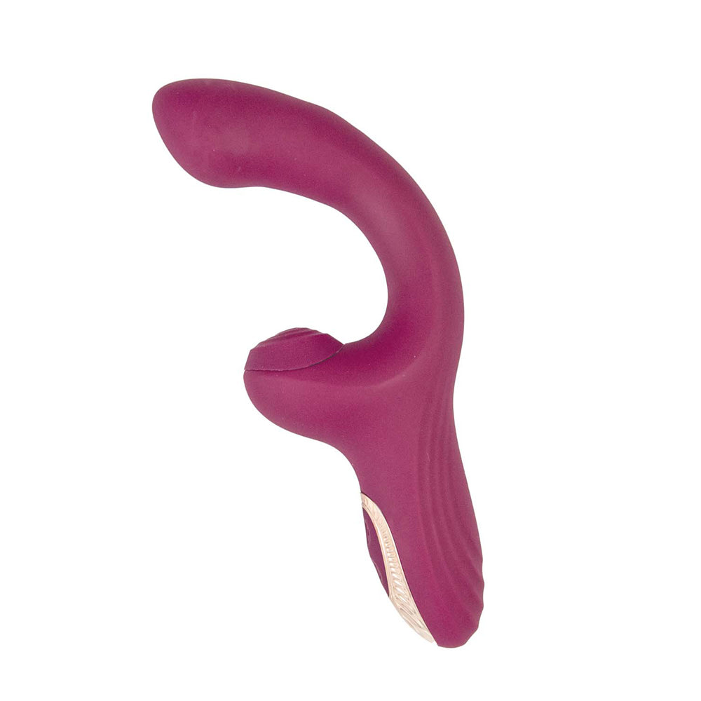 Blaze Heat-Up Thumper Massager Eggplant | 782631322316 | Available at EroticWarehouse.com