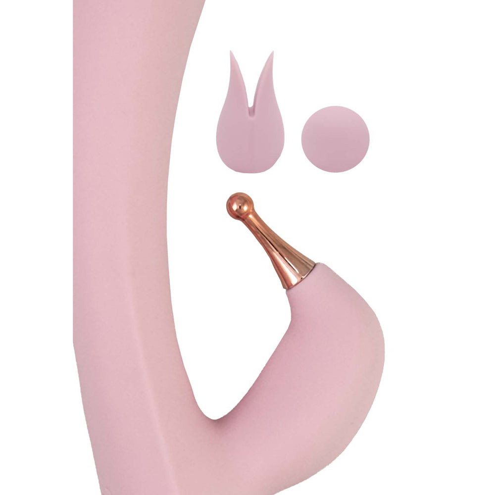 Goddess Tri-Tip Personal Massager Pink | 782631322415 | Available at EroticWarehouse.com