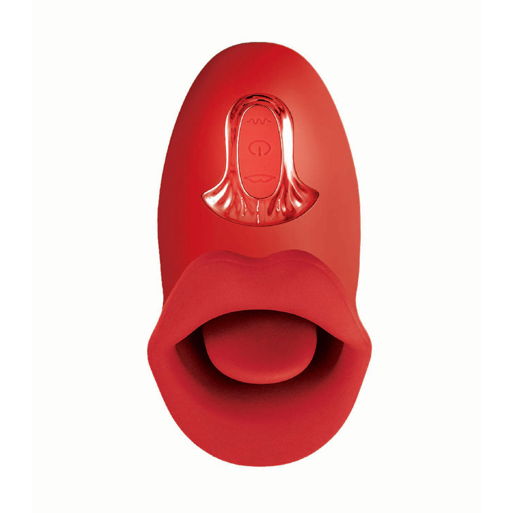 Clit-Tastic Tongue Licking Lover Red | 782631323122 | Available at EroticWarehouse.com