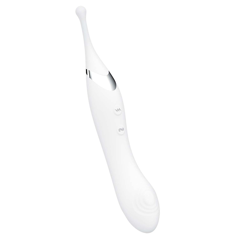 Clit-Tastic Arousing Clit Teaser W/Attachments White | 782631323924 | Available at EroticWarehouse.com