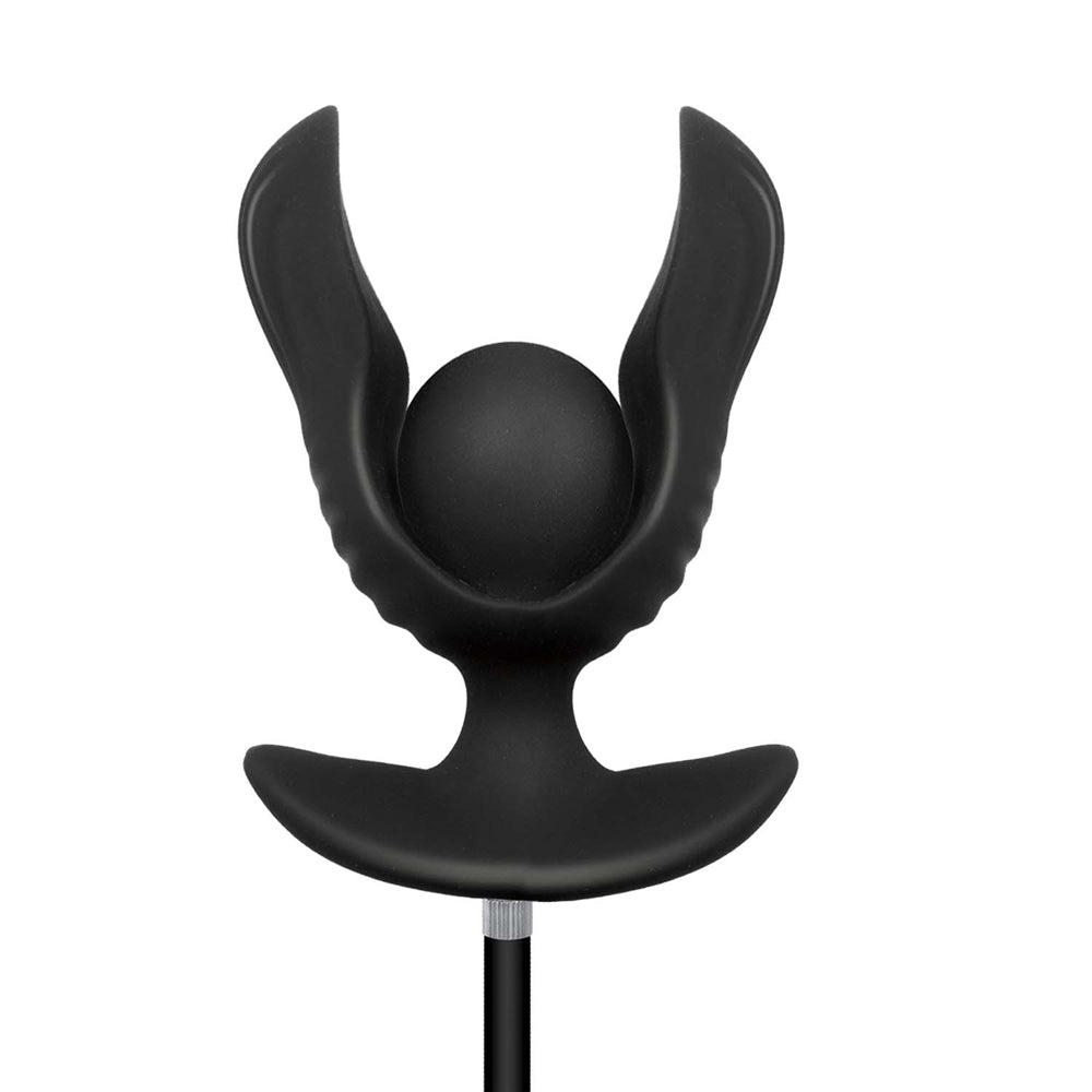 Atomic Vibrating Inflatable Plug Black | 782631324402 | Available at EroticWarehouse.com