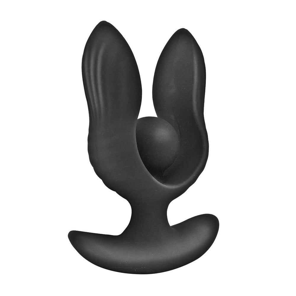 Atomic Vibrating Inflatable Plug Black | 782631324402 | Available at EroticWarehouse.com