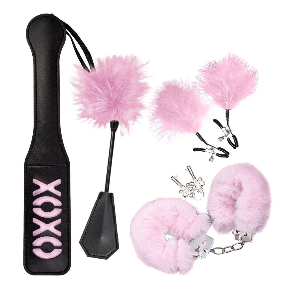 Bondage By Nasstoys Naughty In Pink Black & Pink | 782631324501 | Available at EroticWarehouse.com