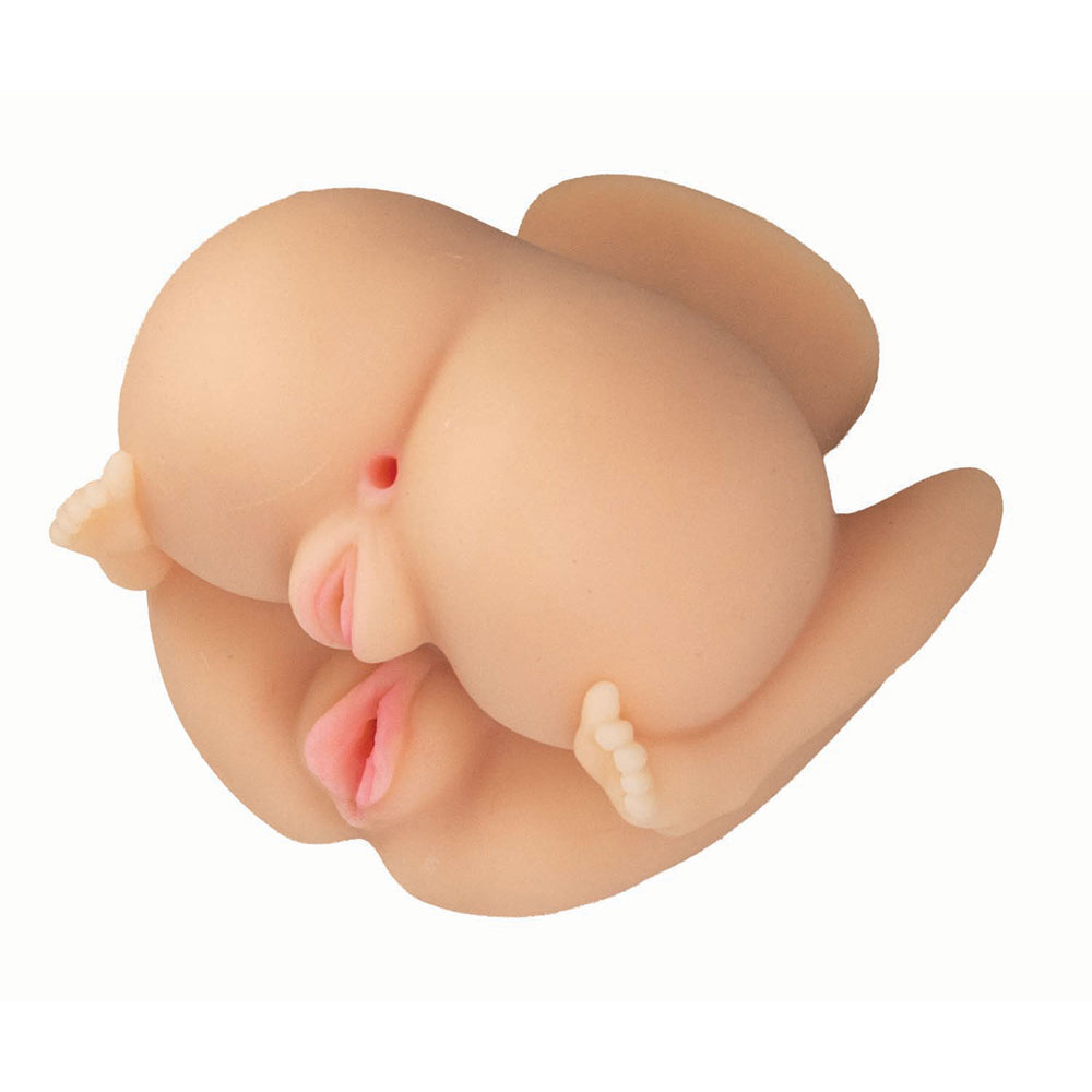 Always Horny Self-Lubricating Masturbator 2 Girls 3 Holes White | 782631324907 | Available at EroticWarehouse.com