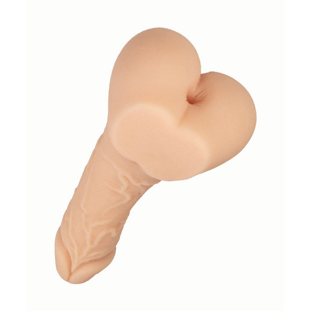 Always Horny Self-Lubricating Masturbator & Penis Sleeve 9" Stud White | 782631325003 | Available at EroticWarehouse.com
