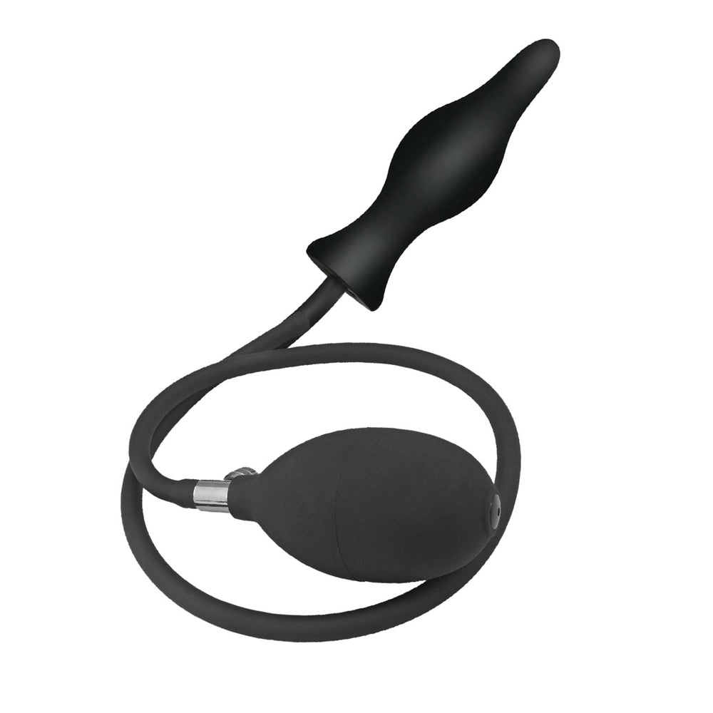 Atomic Inflatable Beginner Plug Black | 782631325508 | Available at EroticWarehouse.com
