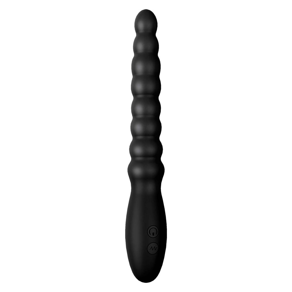 Ass-Sation Magic Wand Anal Vibe Black | 782631328417 | Available at EroticWarehouse.com